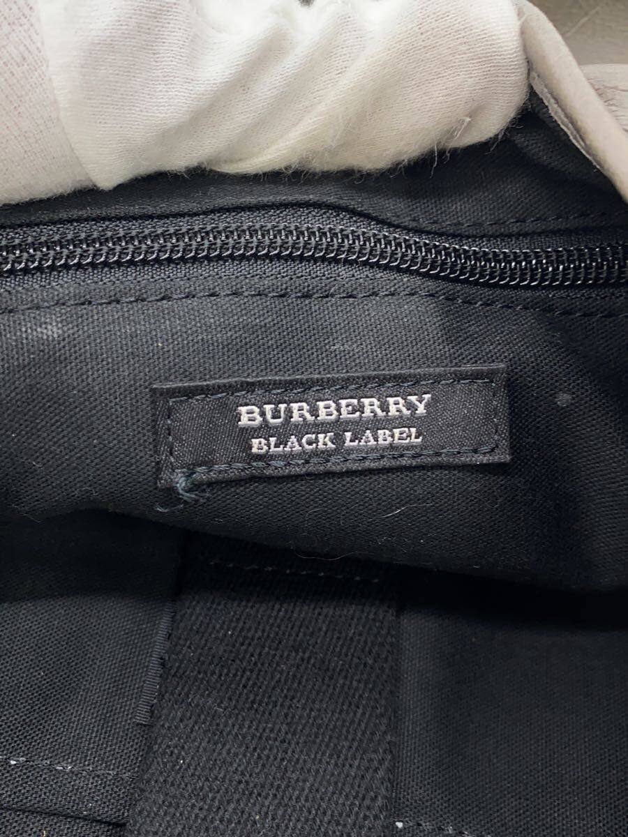 BURBERRY BLACK LABEL Shoulder Bag Leather KHK Solid D1133-212-06 5
