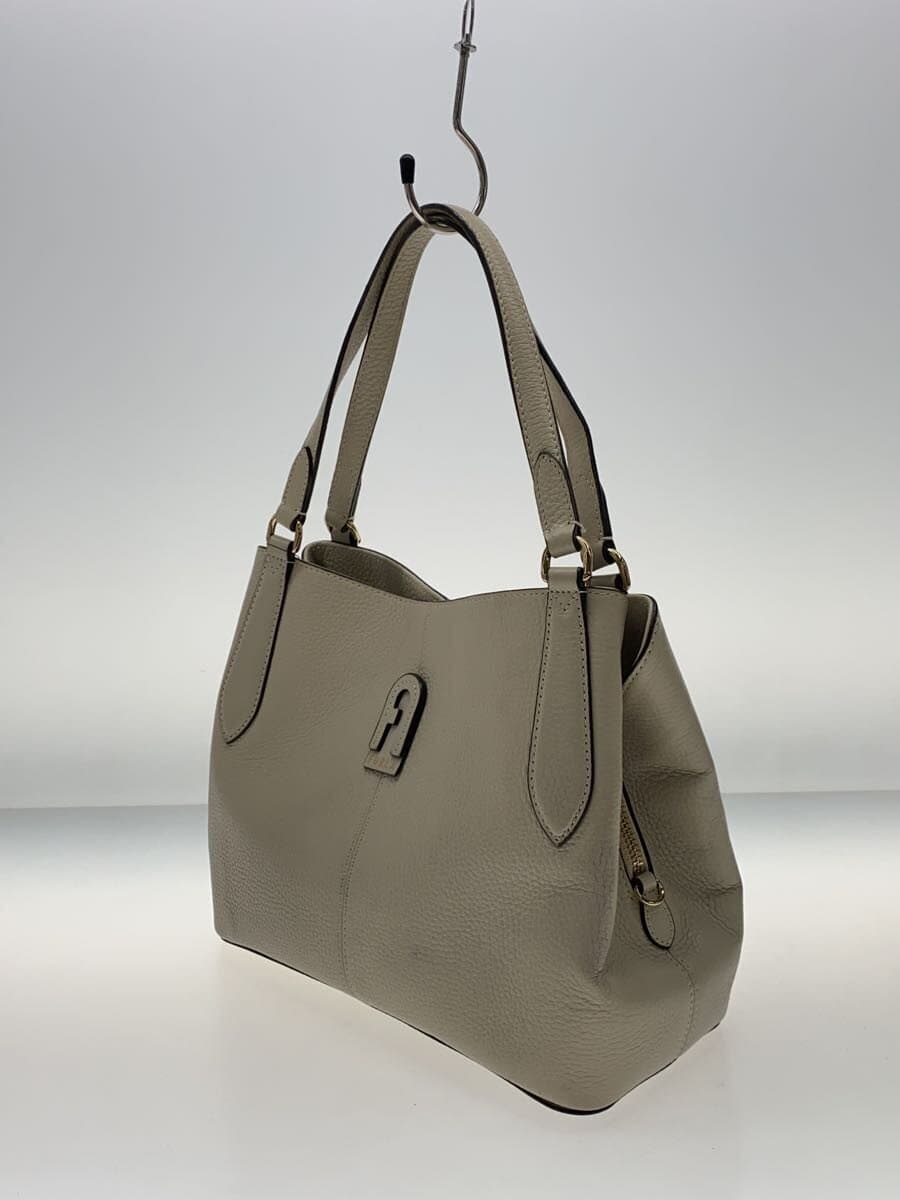 FURLA Daphne Handbag Leather CRM WB00545 Shoulder Missing Part 2