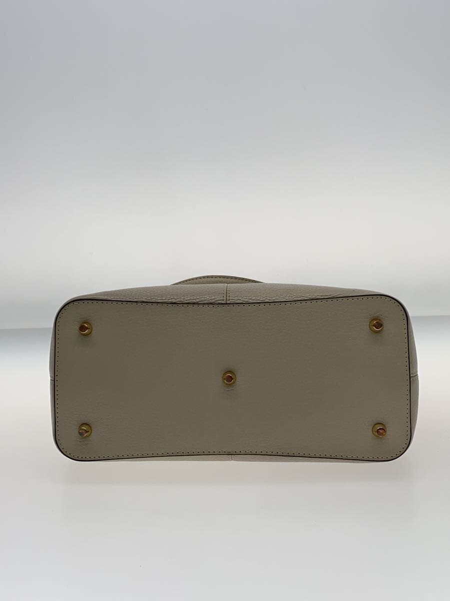 FURLA Daphne Handbag Leather CRM WB00545 Shoulder Missing Part 4