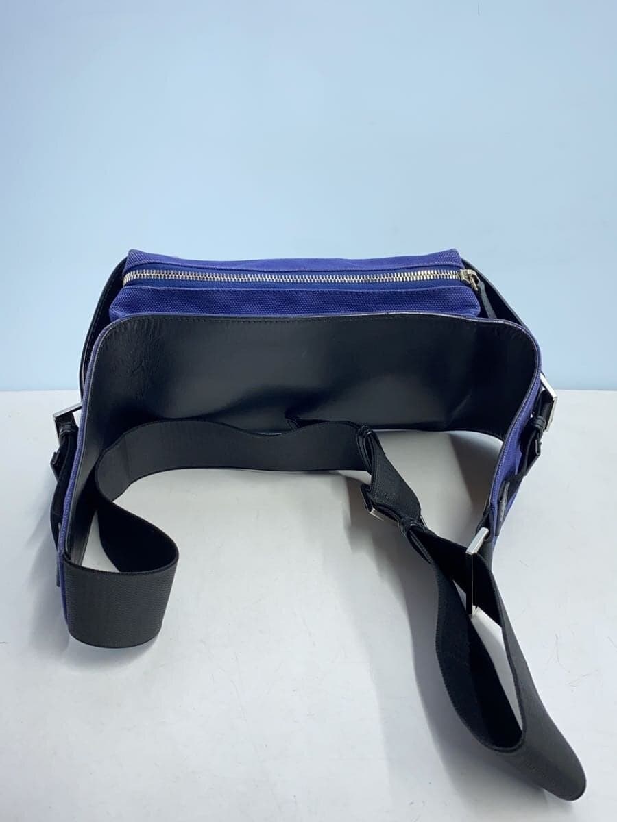 BALENCIAGA Waist Bag Canvas BLU 433625 3