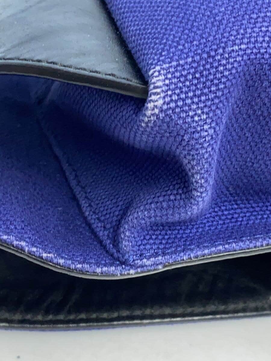 BALENCIAGA Waist Bag Canvas BLU 433625 9