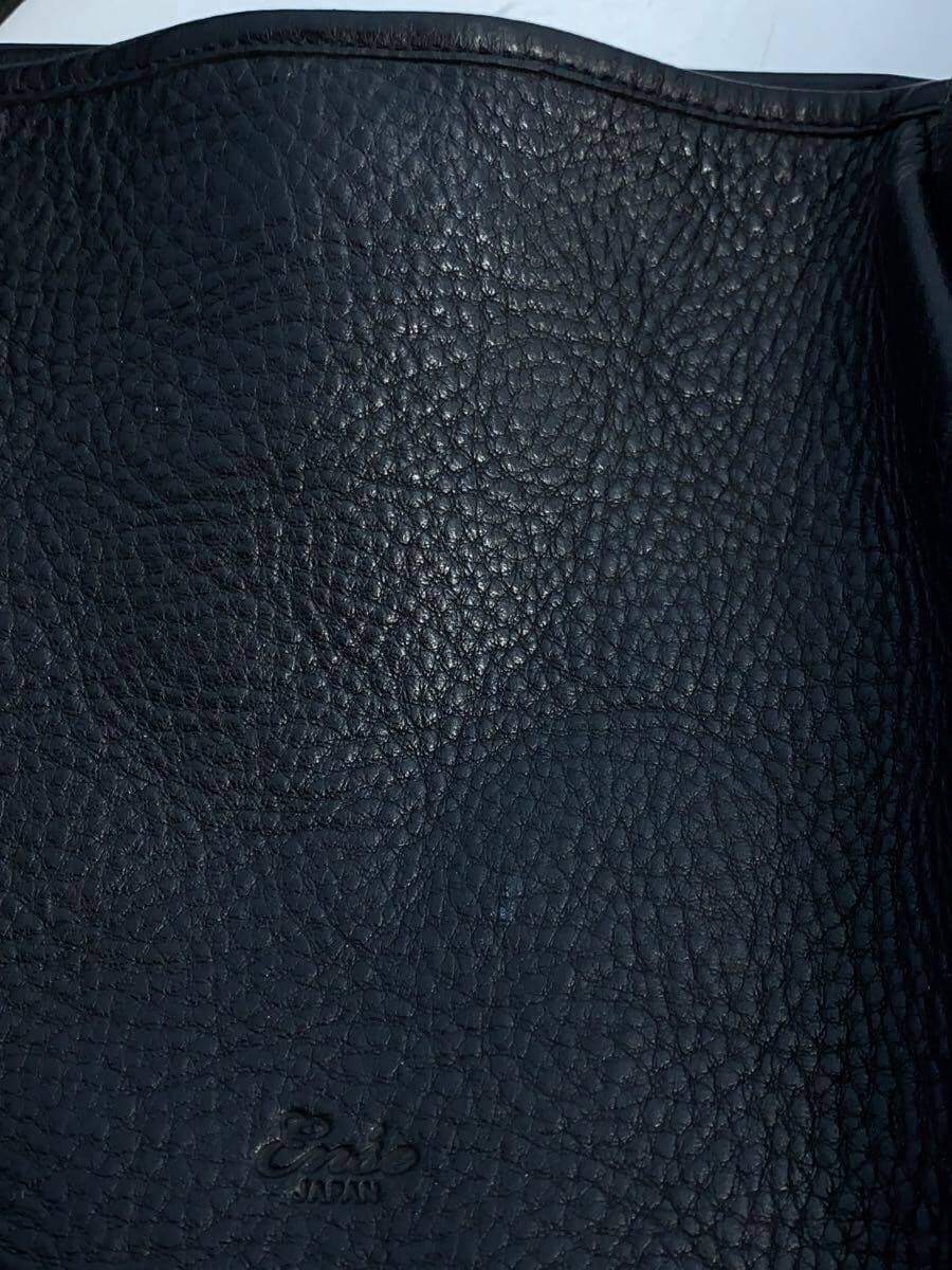 Ense Tote Bag Leather BLK Solid 8