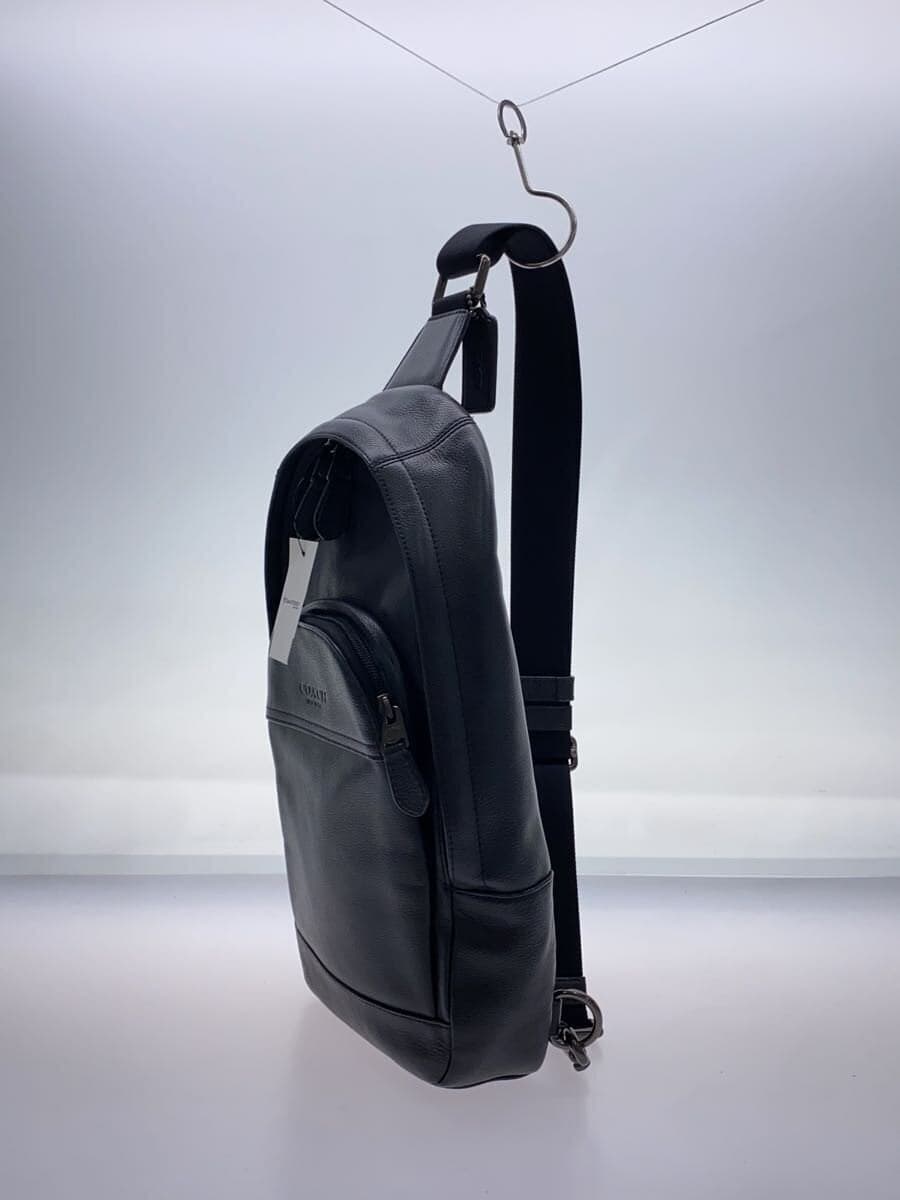 COACH Shoulder Bag Leather Black F49312 2