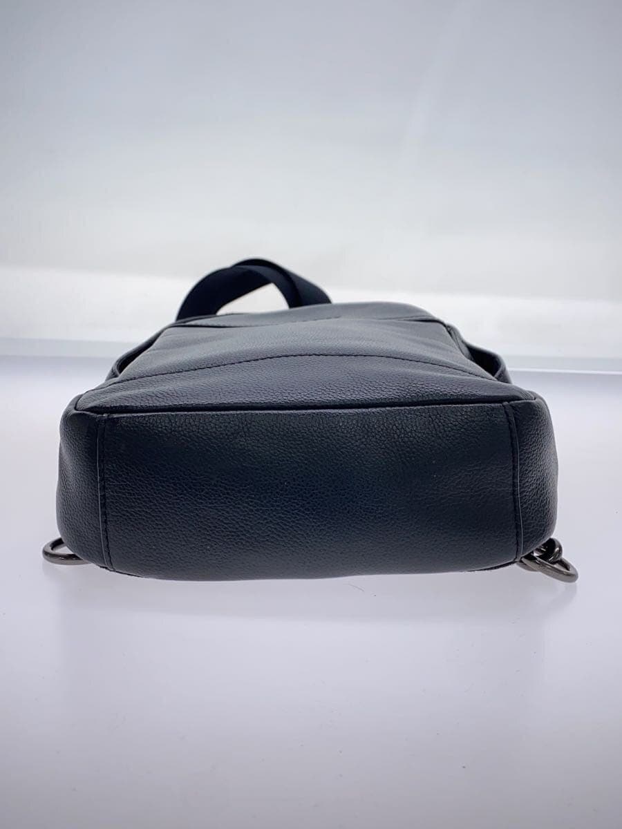 COACH Shoulder Bag Leather Black F49312 4