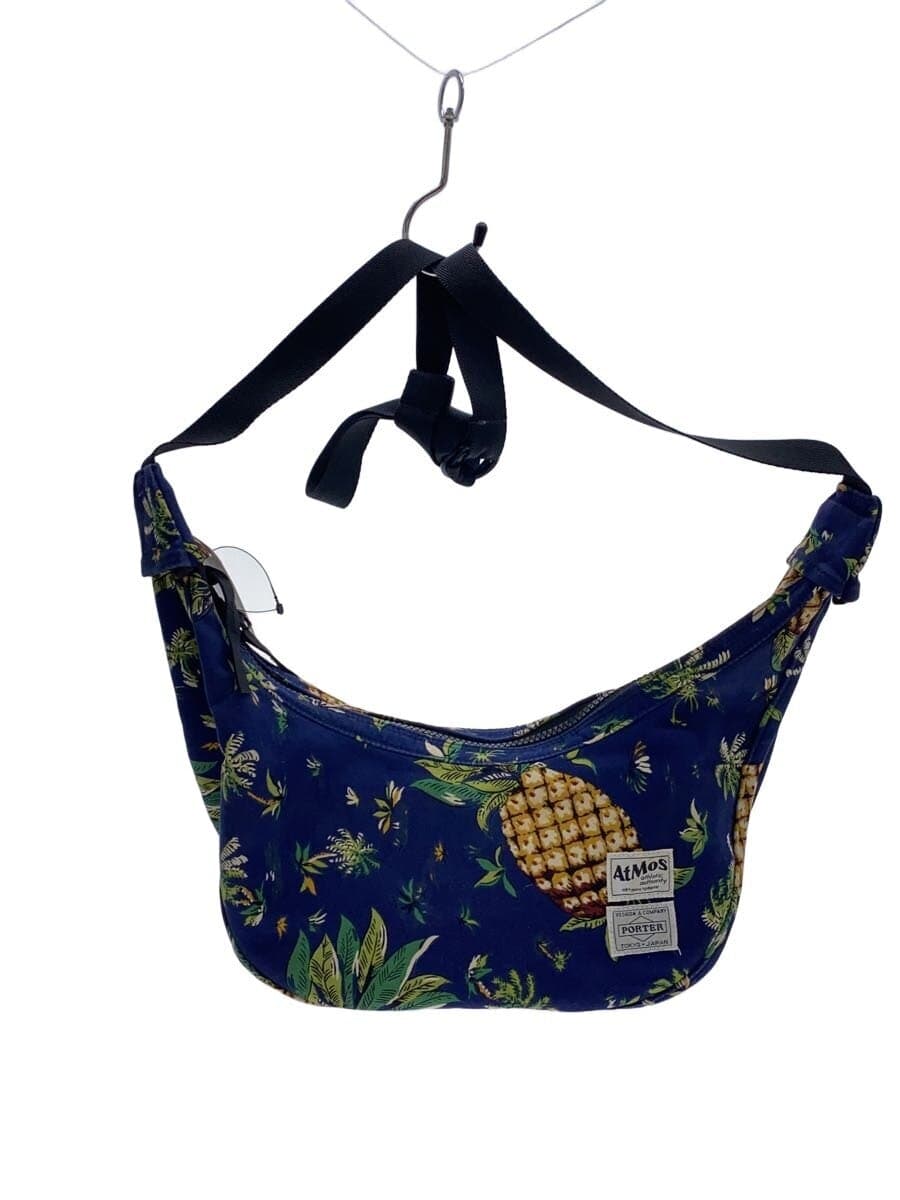 PORTER × ATOMOS Shoulder Bag Cotton NVY