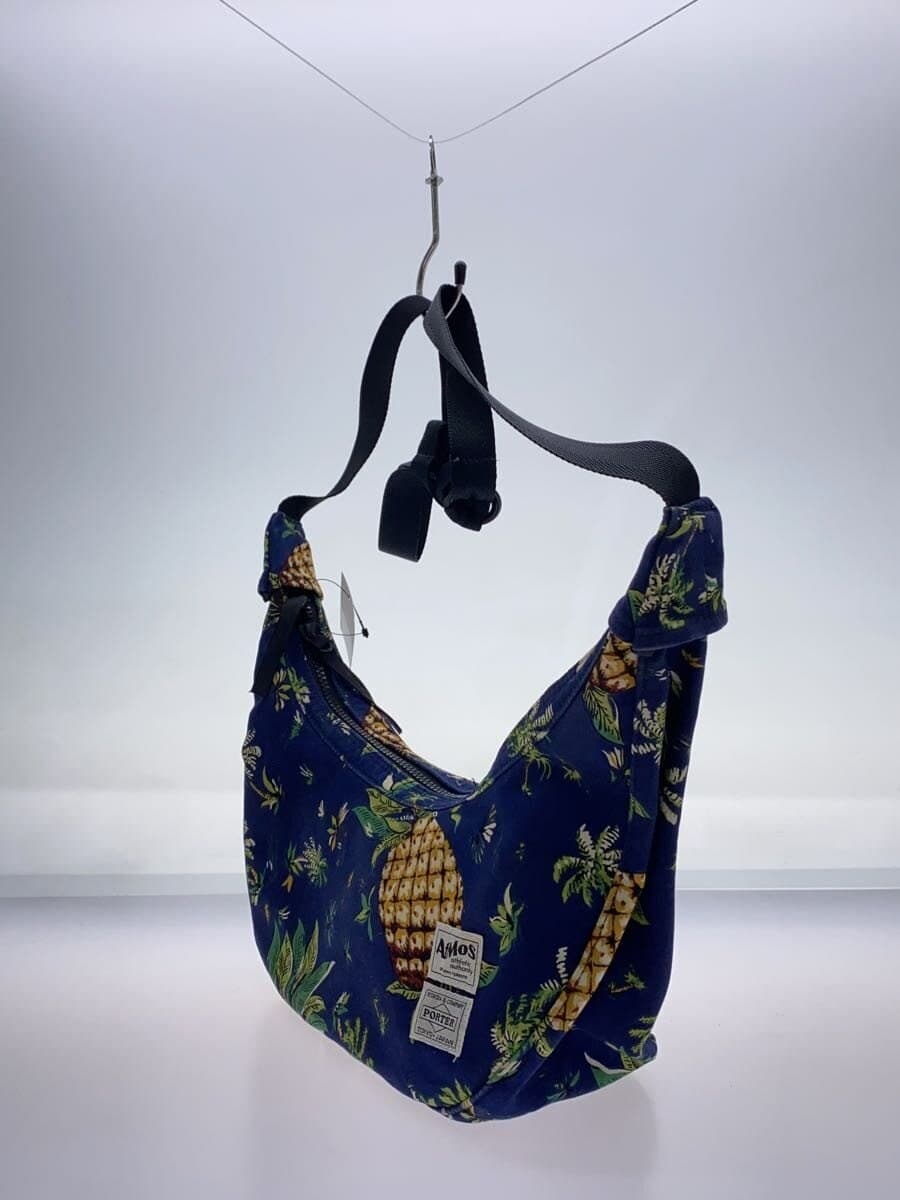 PORTER × ATOMOS Shoulder Bag Cotton NVY 2