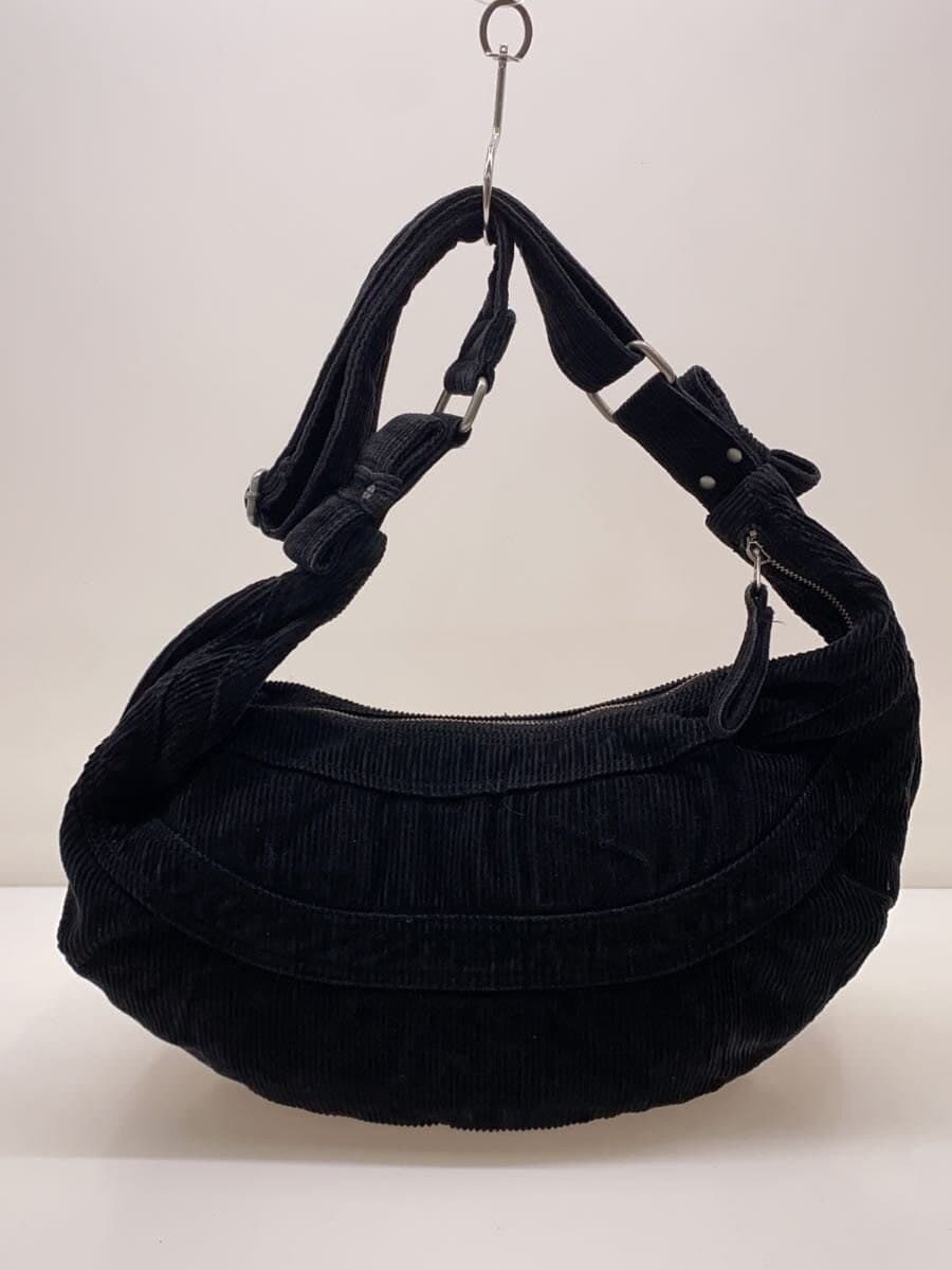 DIESEL Shoulder Bag Corduroy BLK 3