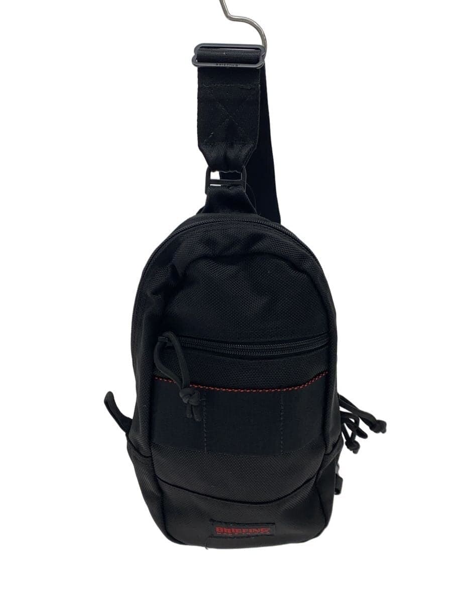 BRIEFINGUSA made body bag shoulder bag nylon BLK