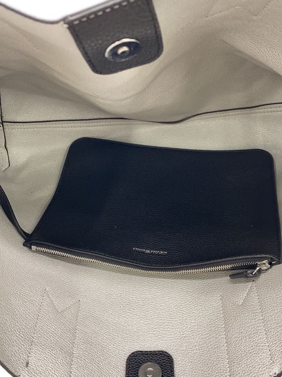EMPORIO ARMANI Mini Pouch Included Tote Bag PVC BLK 6