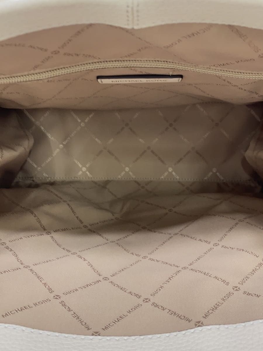 MICHAEL KORS Strap Milera Medium Pre-Lara Leather Tote Bag -- CRM 35S4G7ZT2L 6