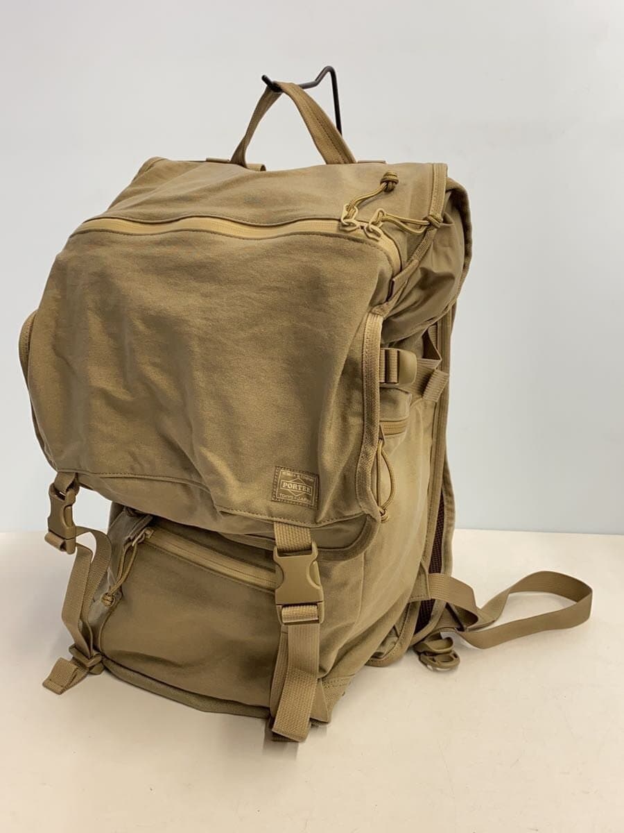 PORTER backpack -- BEG Plain 2