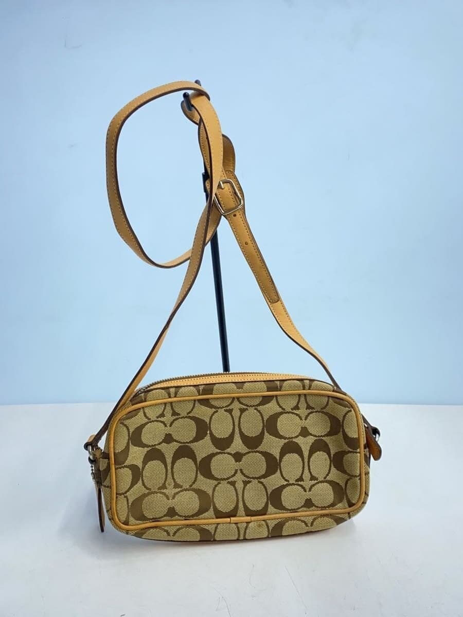 COACH Shoulder Bag _ Signature Canvas BRW Monogram 6616 3
