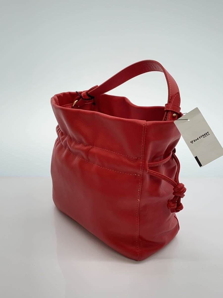 MARCO BIANCHINI Shoulder Bag Leather RED 2