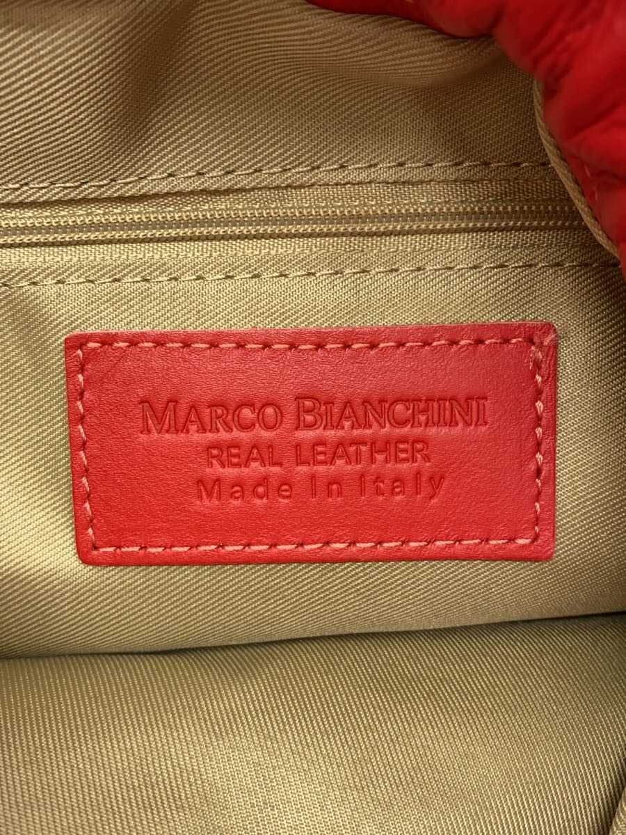 MARCO BIANCHINI Shoulder Bag Leather RED 5