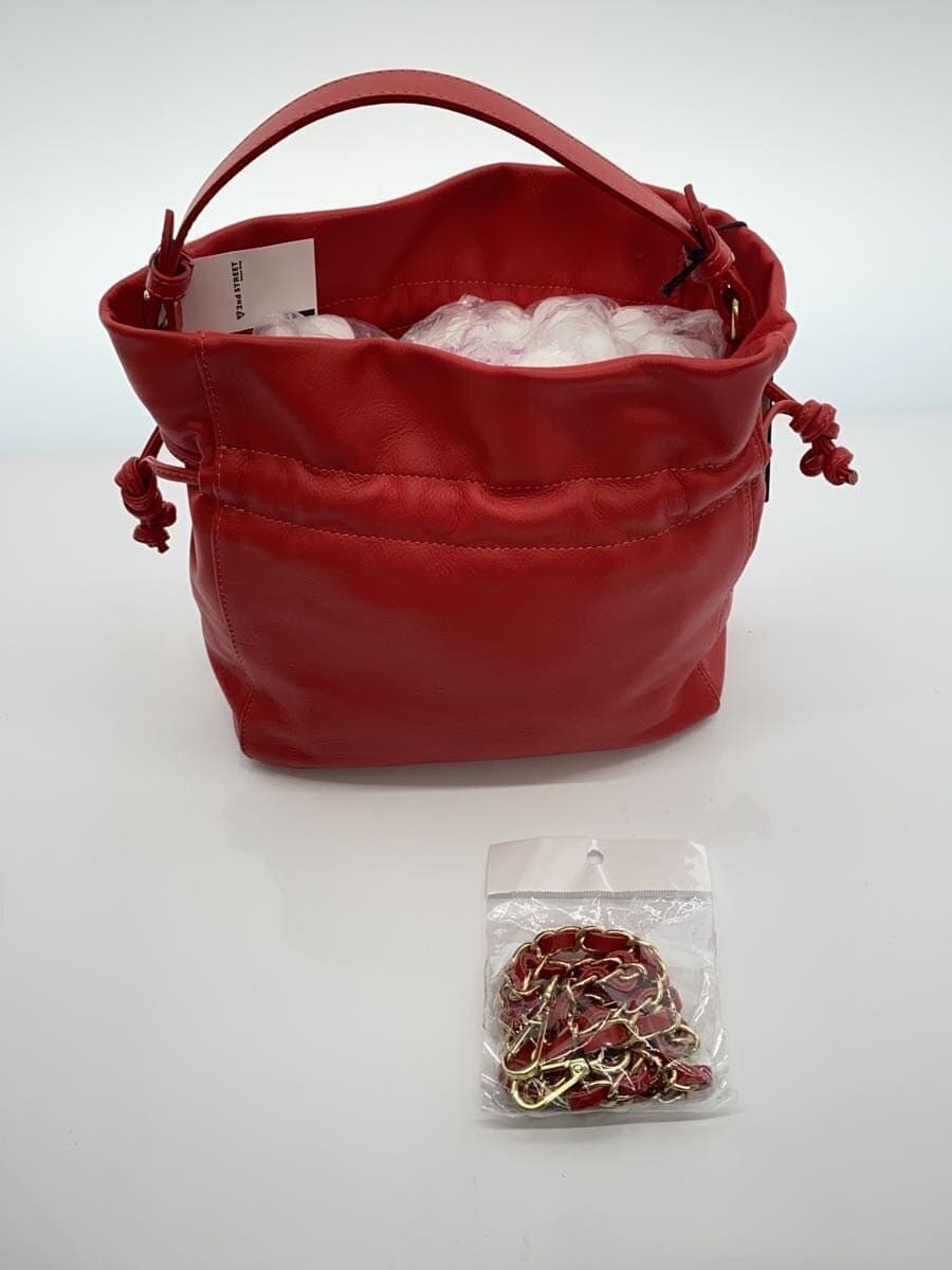 MARCO BIANCHINI Shoulder Bag Leather RED 7