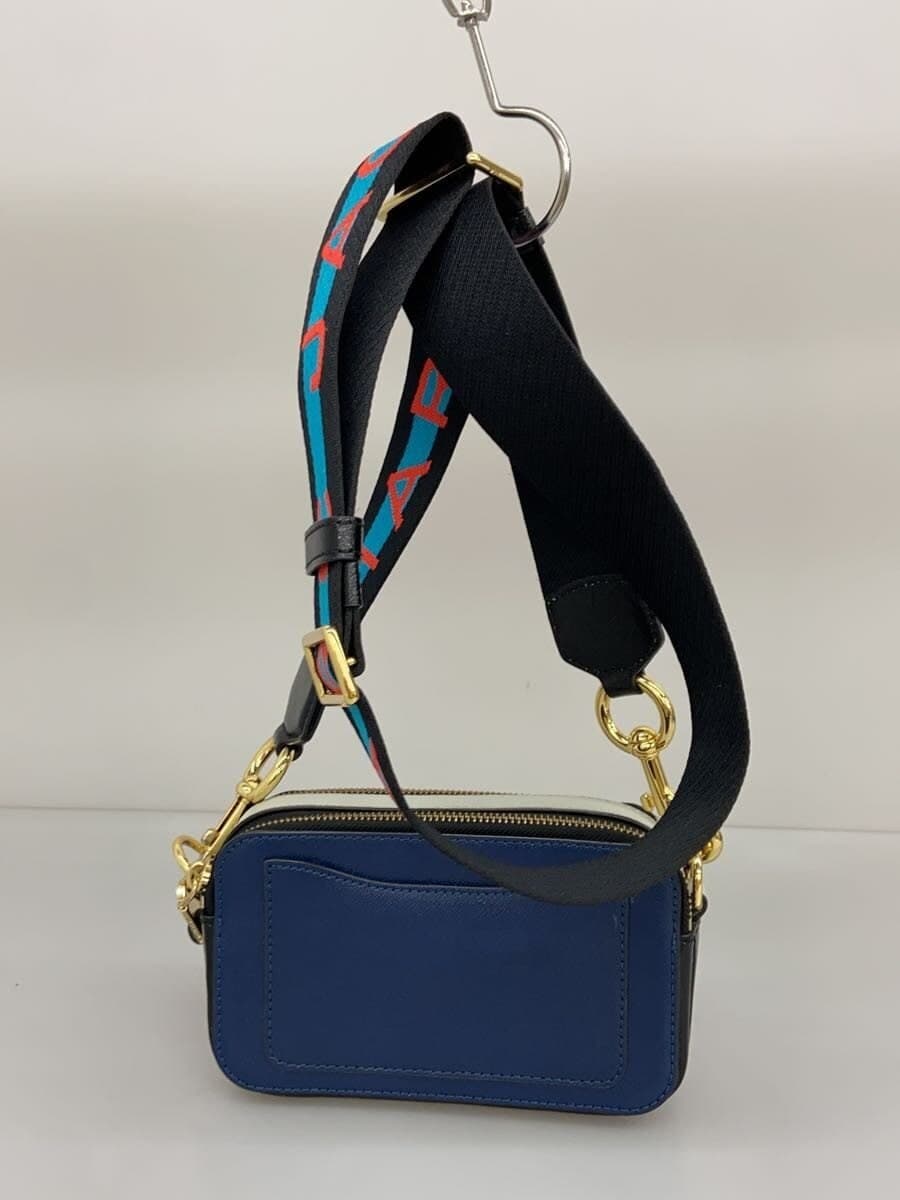 MARC JACOBS Shoulder Bag Leather NVY 3