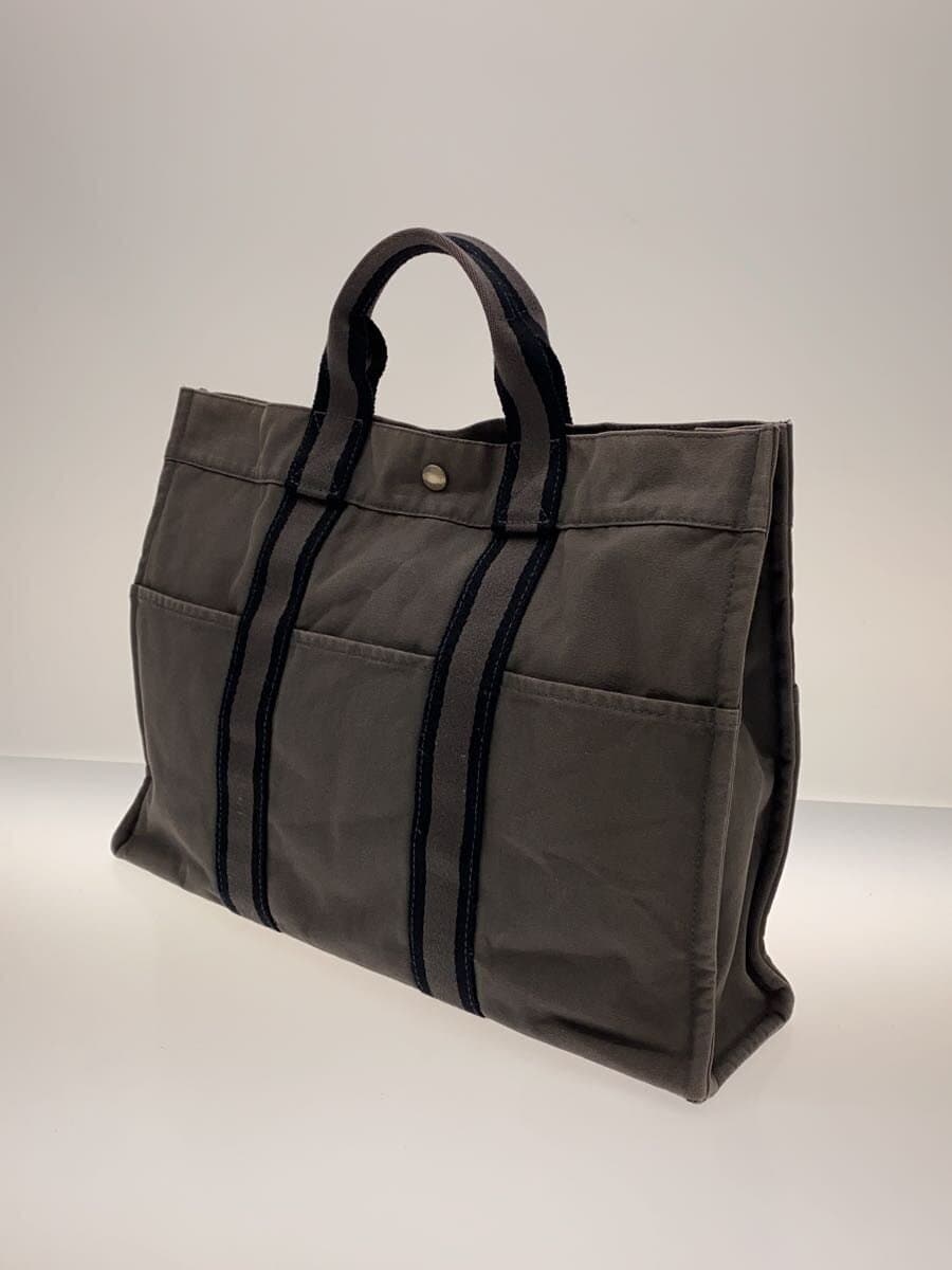 HERMES Fourre-Tout MM Cotton GRY 2
