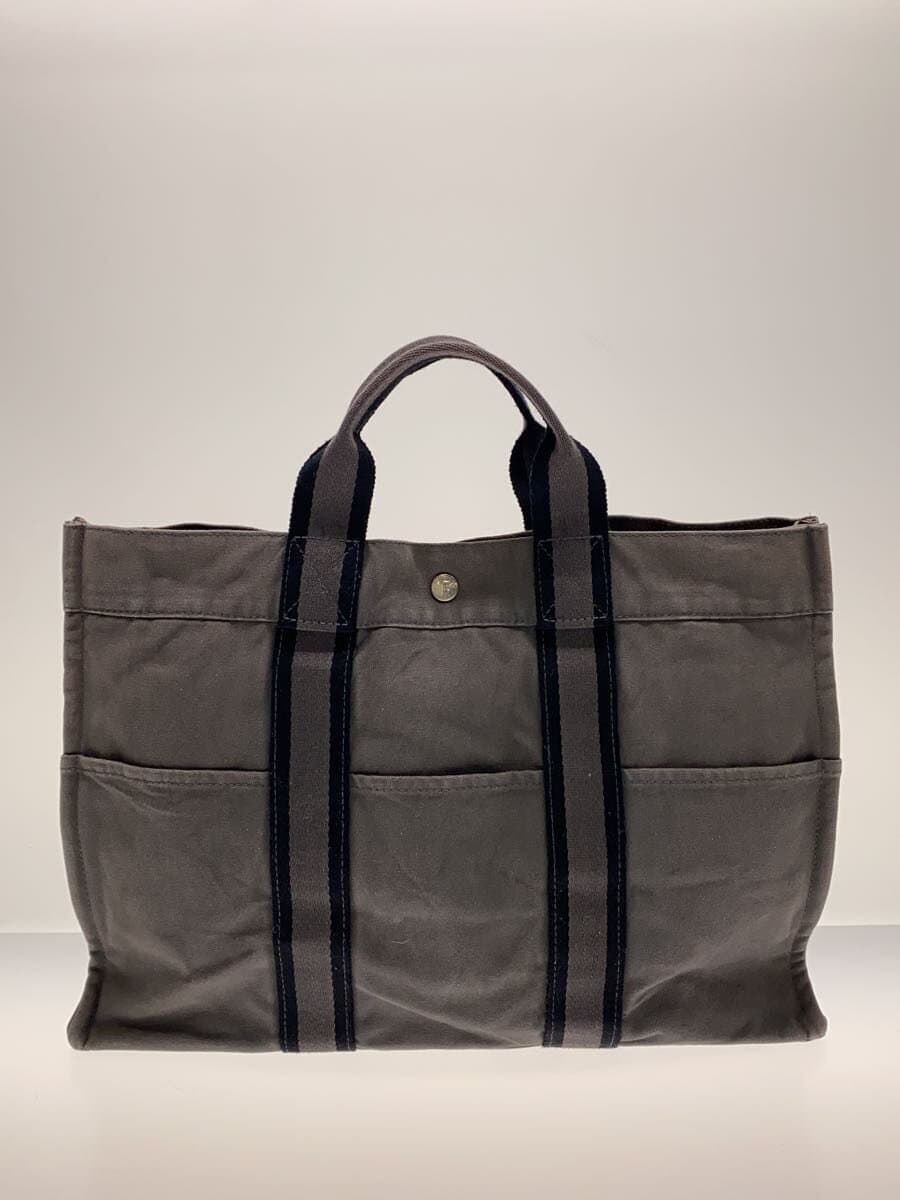 HERMES Fourre-Tout MM Cotton GRY 3