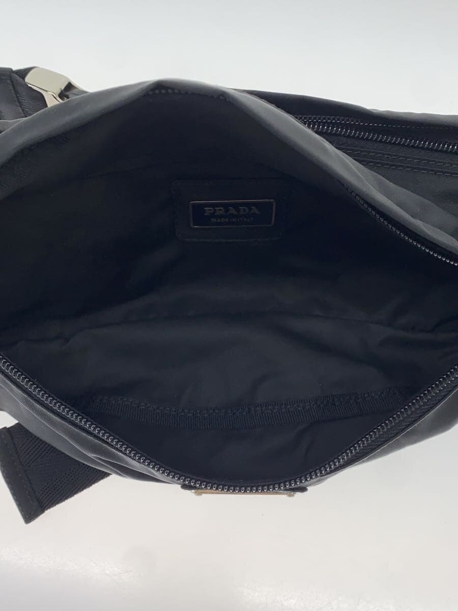 PRADA Waist Bag BLK 6