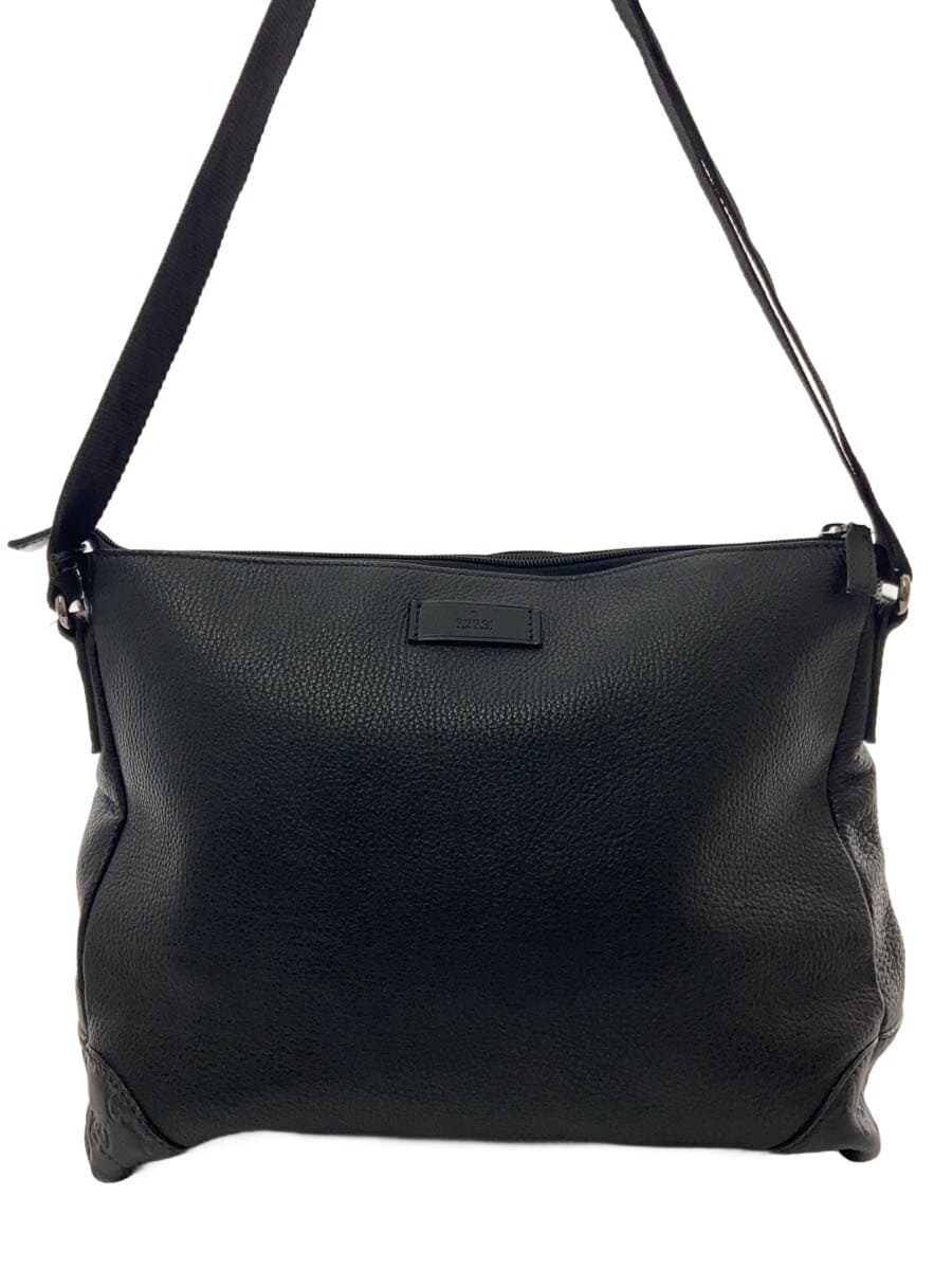 GUCCI Shoulder Bag_GUCCI Shima Canvas BLK