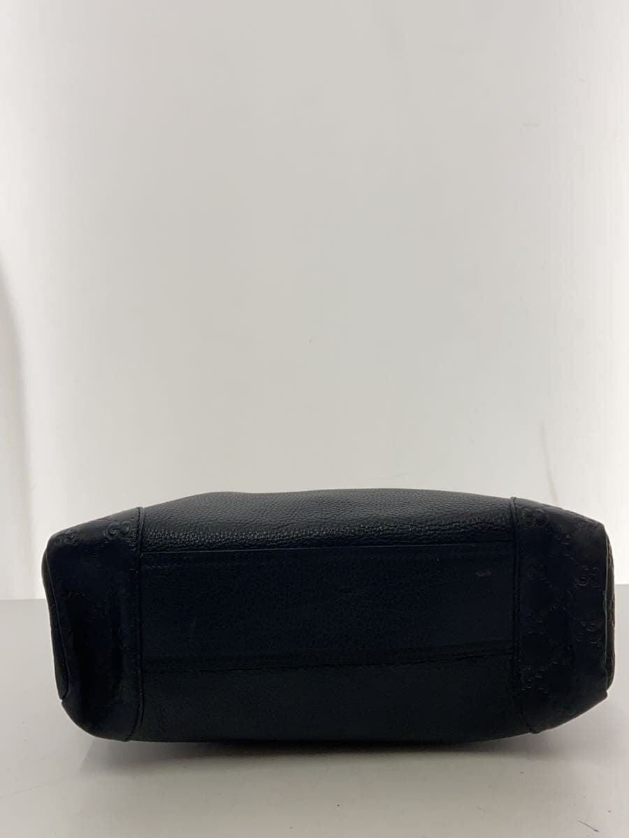 GUCCI Shoulder Bag_GUCCI Shima Canvas BLK 4