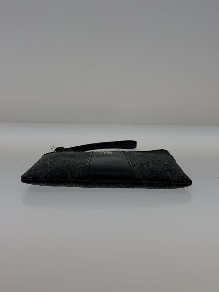 COACH Pouch PVC BLK All Over Pattern F58035 4