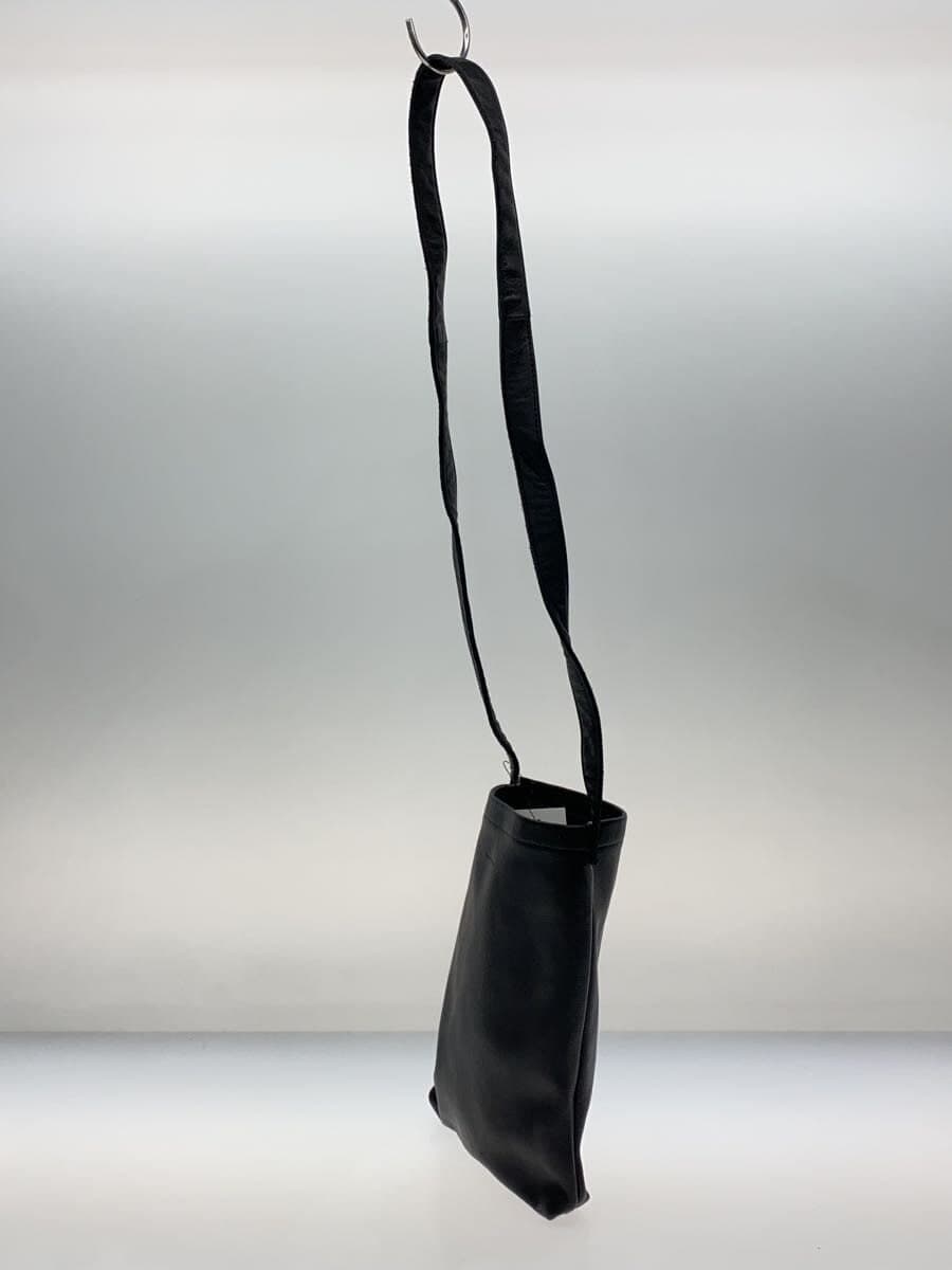 Hender Scheme shoulder bag leather BLK plain 2