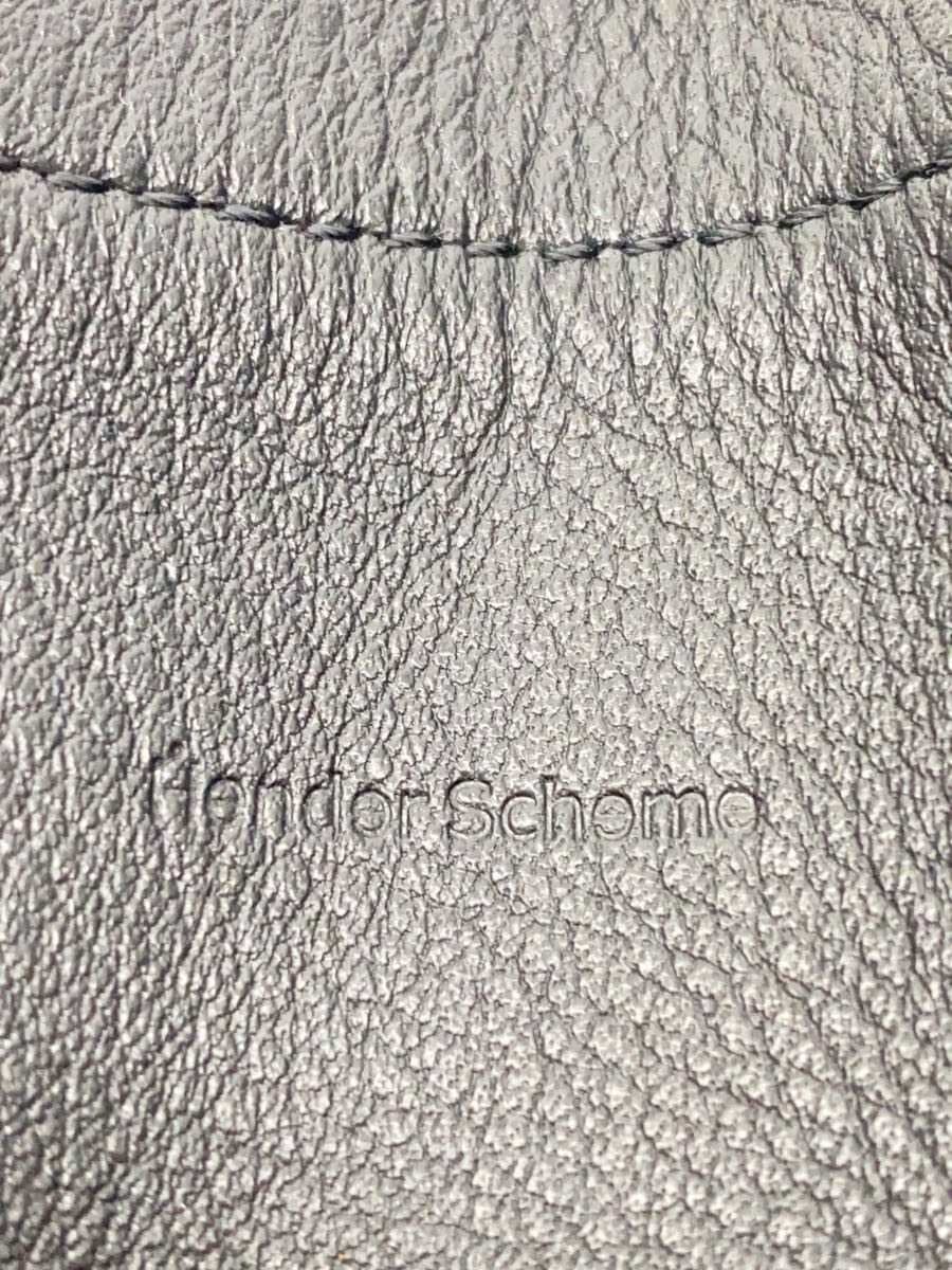 Hender Scheme shoulder bag leather BLK plain 5