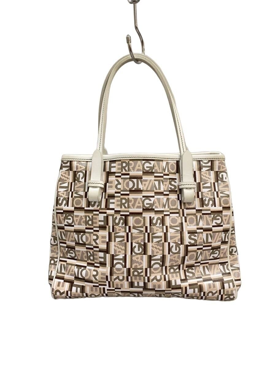 Salvatore Ferragamo Handbag PVC Multicolor AU-21 A085