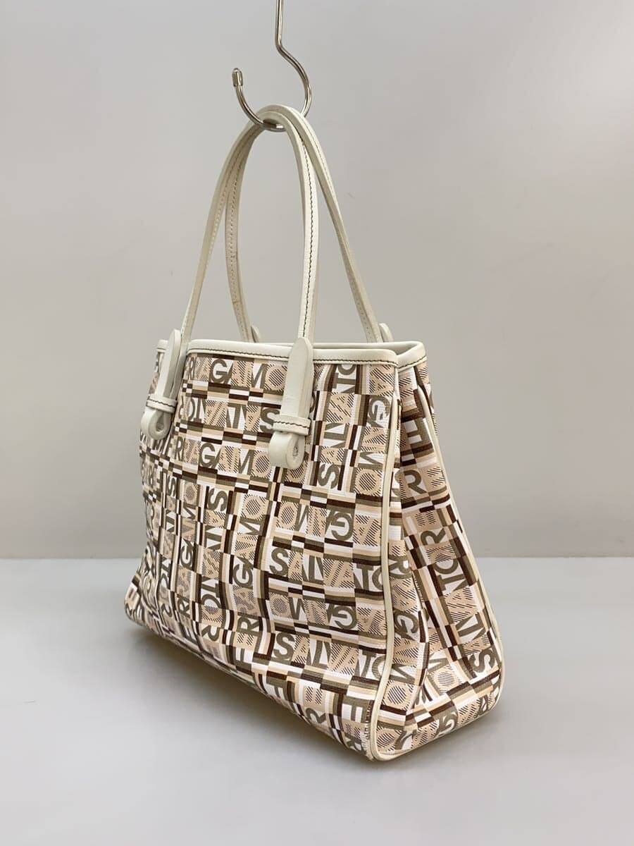 Salvatore Ferragamo Handbag PVC Multicolor AU-21 A085 2