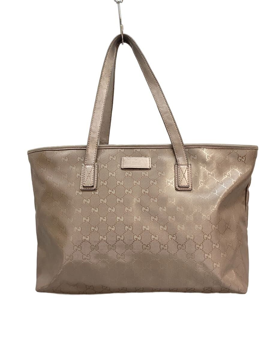 GUCCI Tote Bag_GG Imprime PVC GRY
