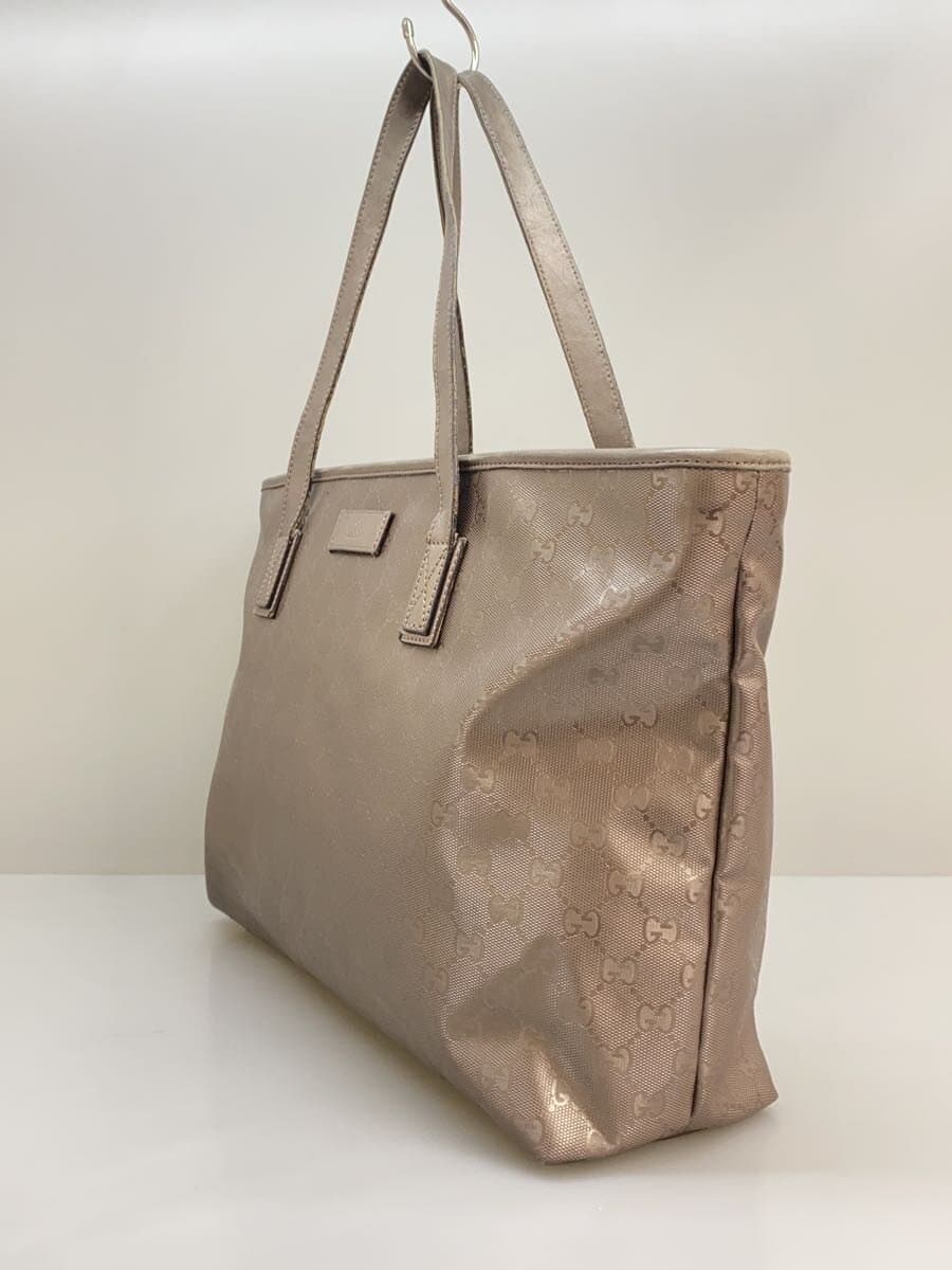 GUCCI Tote Bag_GG Imprime PVC GRY 2