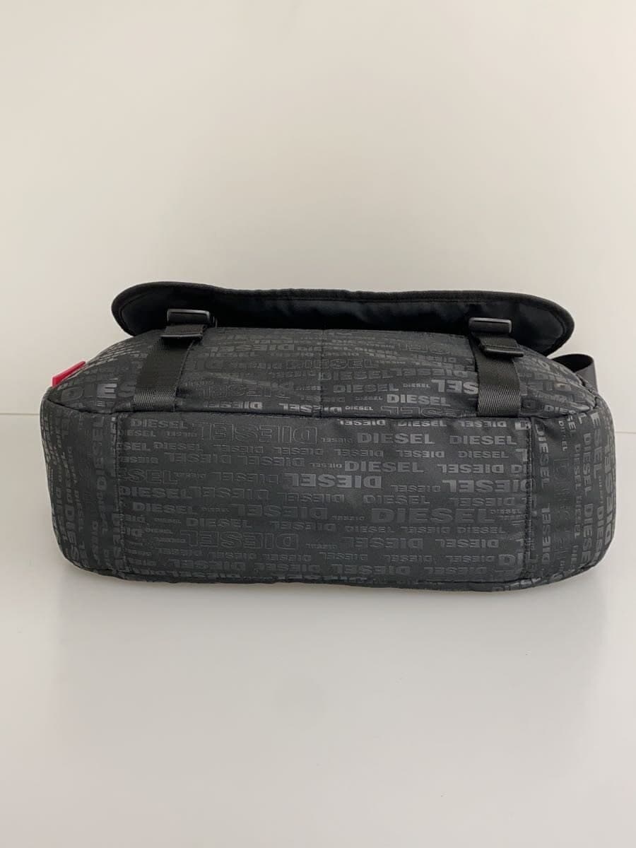 DIESEL Shoulder Bag All O Bar Logo Messenger Bag BLK All Over Pattern 4