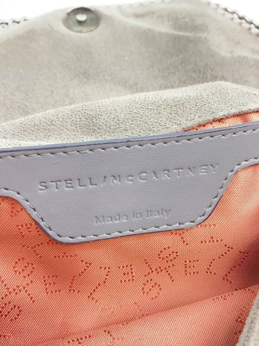 STELLAMcCARTNEY shoulder bag suede GRY solid 364519 5