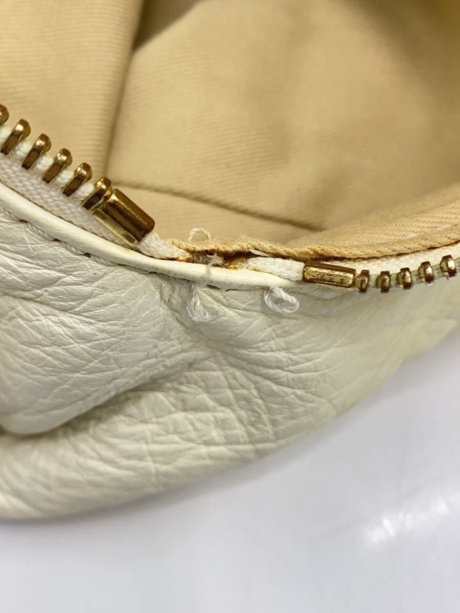 Chloe Tote Bag Leather WHT 8