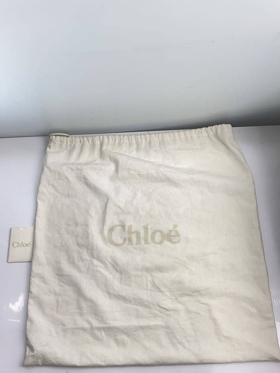 Chloe Tote Bag Leather WHT 9