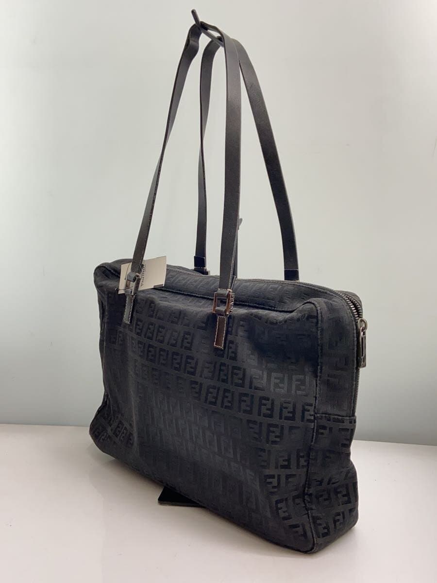 FENDI Zucchino Zucca Pattern Consider Condition Canvas BLK All Over Pattern 2201-8BH031 028 2
