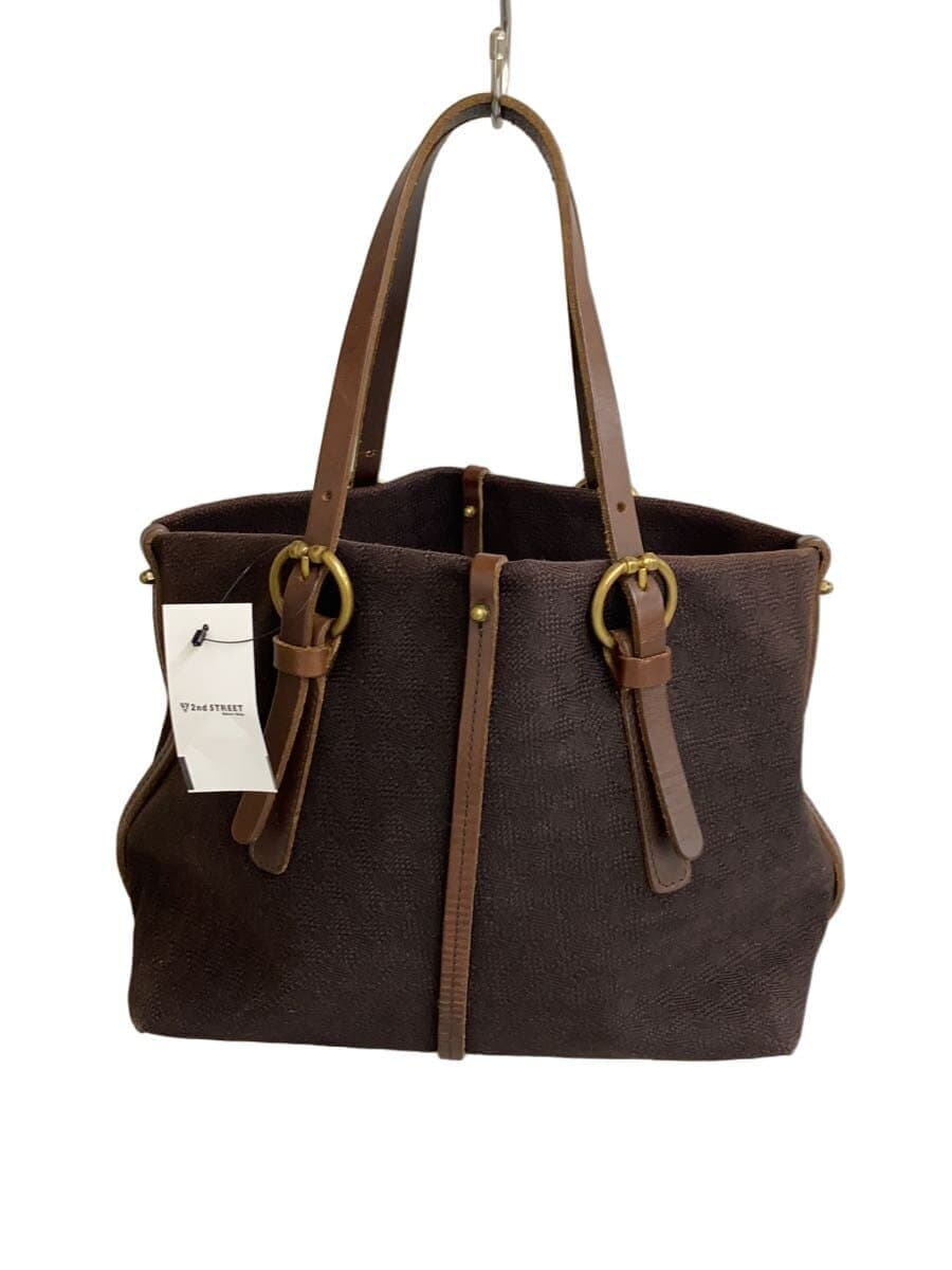 BOTTEGA VENETA Vernice Canvas × Leather Condition Considered Canvas BRW