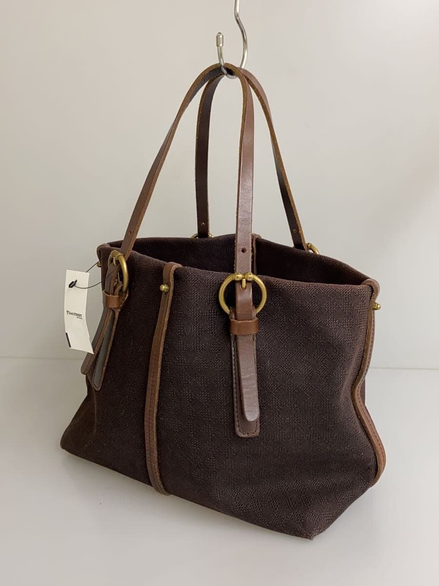 BOTTEGA VENETA Vernice Canvas × Leather Condition Considered Canvas BRW 2