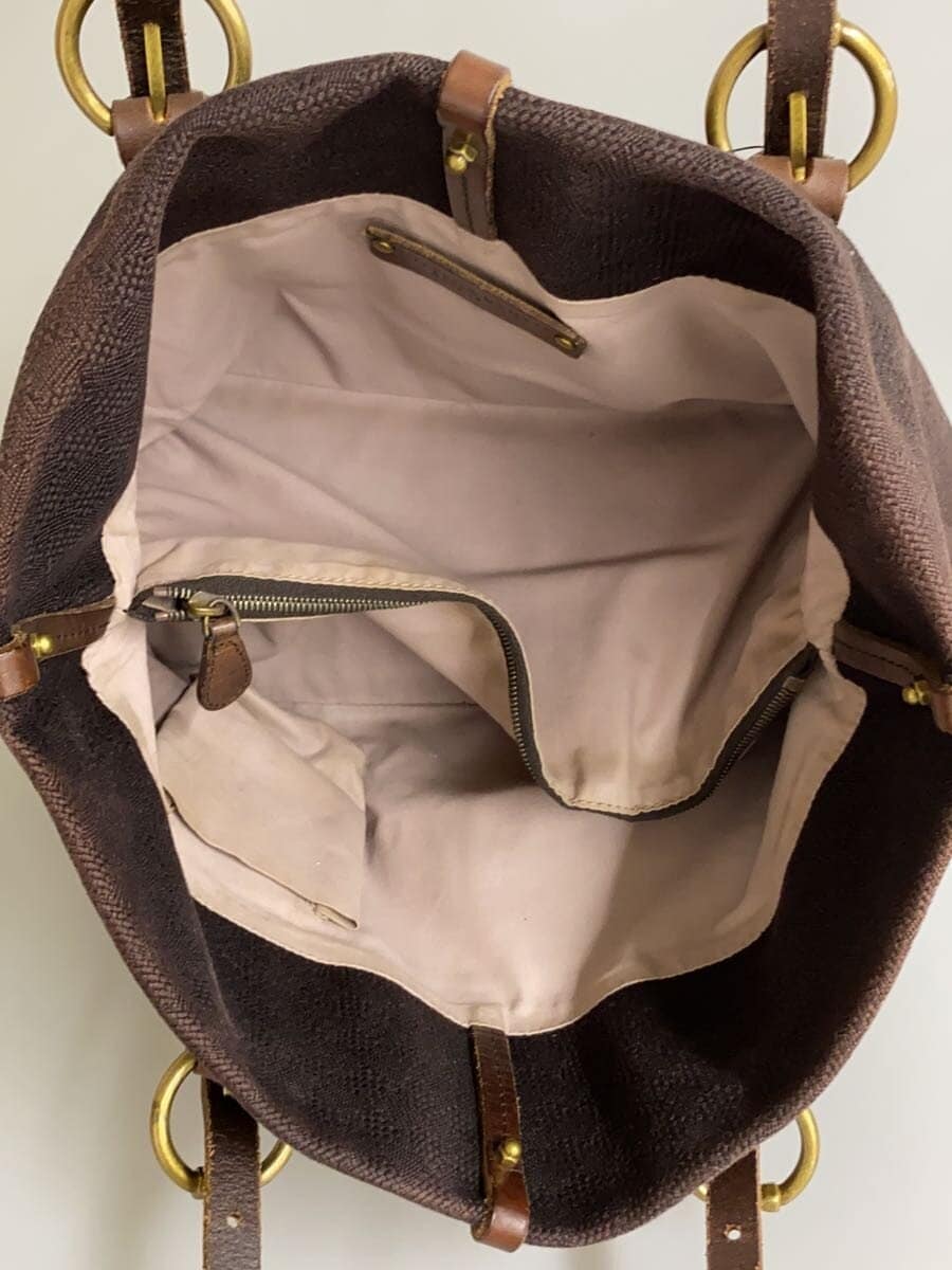 BOTTEGA VENETA Vernice Canvas × Leather Condition Considered Canvas BRW 6