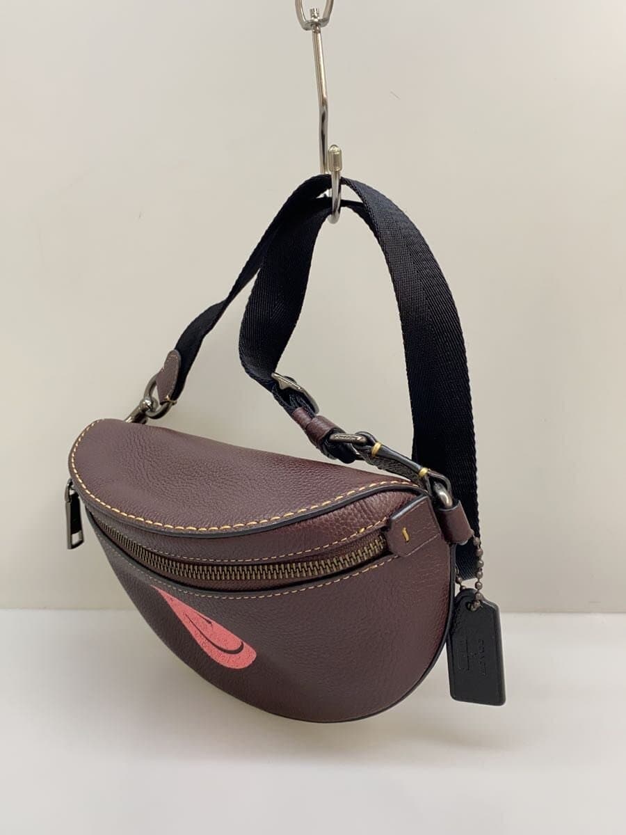 COACH Waist Bag Leather BRD a1980-73938 2