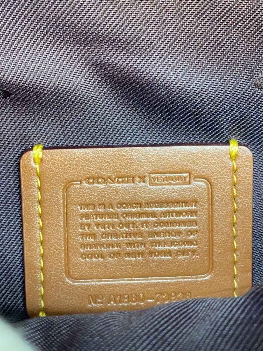 COACH Waist Bag Leather BRD a1980-73938 5