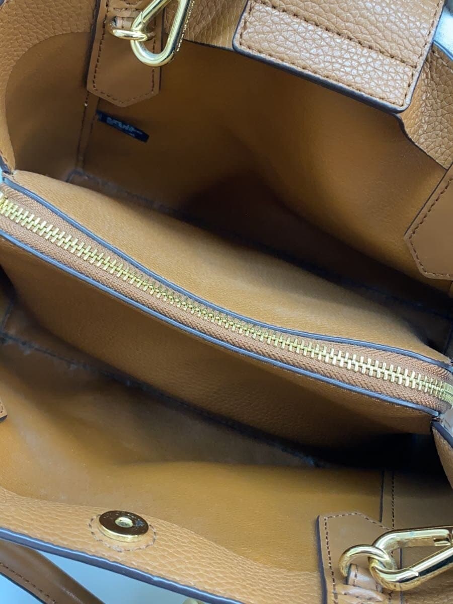 MICHAEL KORS Shoulder Bag Leather WHT All Over Pattern DI-1906 6