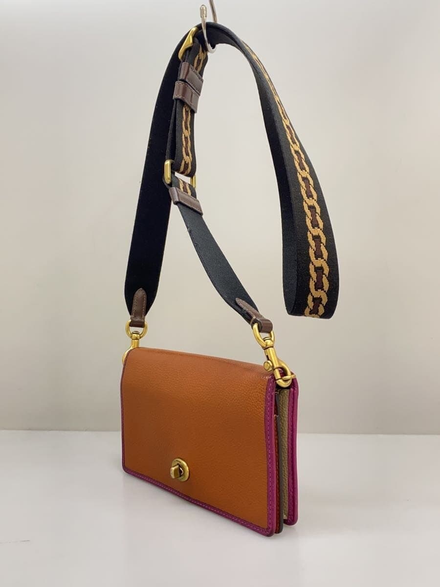 COACH Hayden Foldover Crossbody Clutch Leather BRW 89359 2