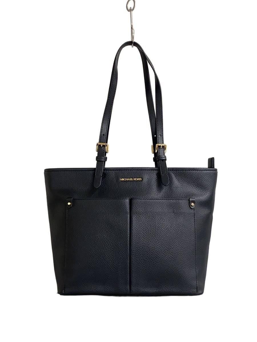 MICHAEL KORS Tote Bag Leather BLK 35f3gtvt8b