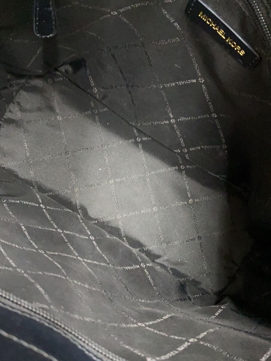 MICHAEL KORS Tote Bag Leather BLK 35f3gtvt8b 6