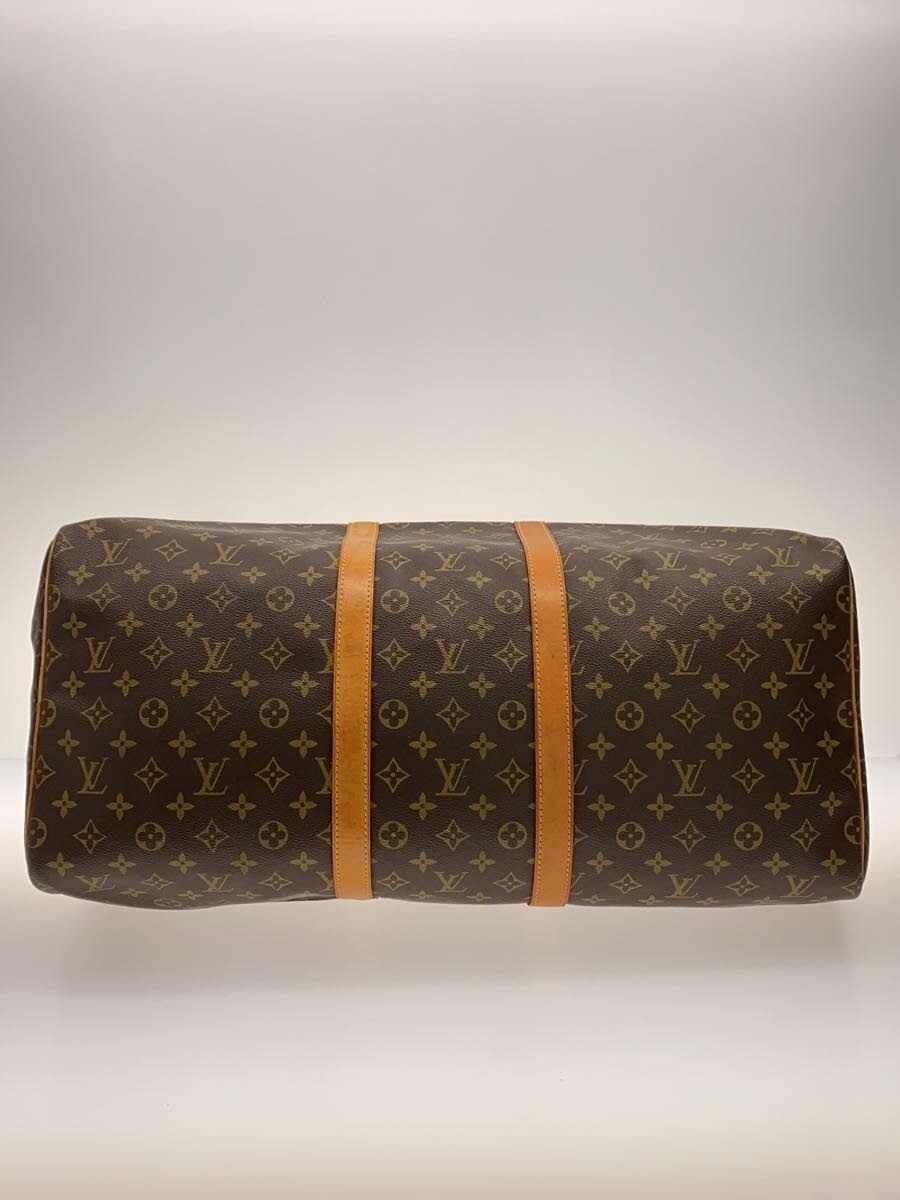 LOUIS VUITTON Keepall 55_Monogram Canvas PVC BRW Monogram 4