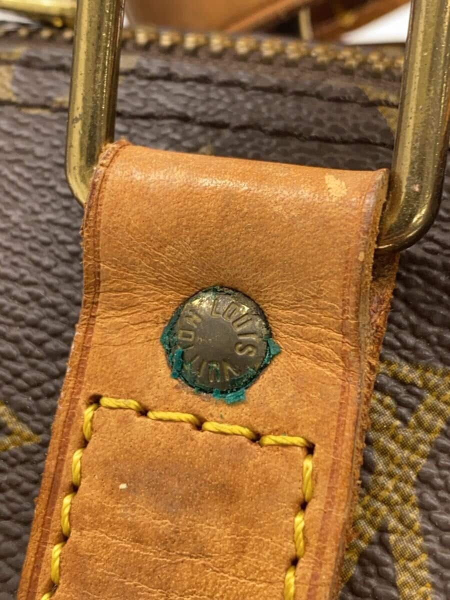 LOUIS VUITTON Keepall 55_Monogram Canvas PVC BRW Monogram 7