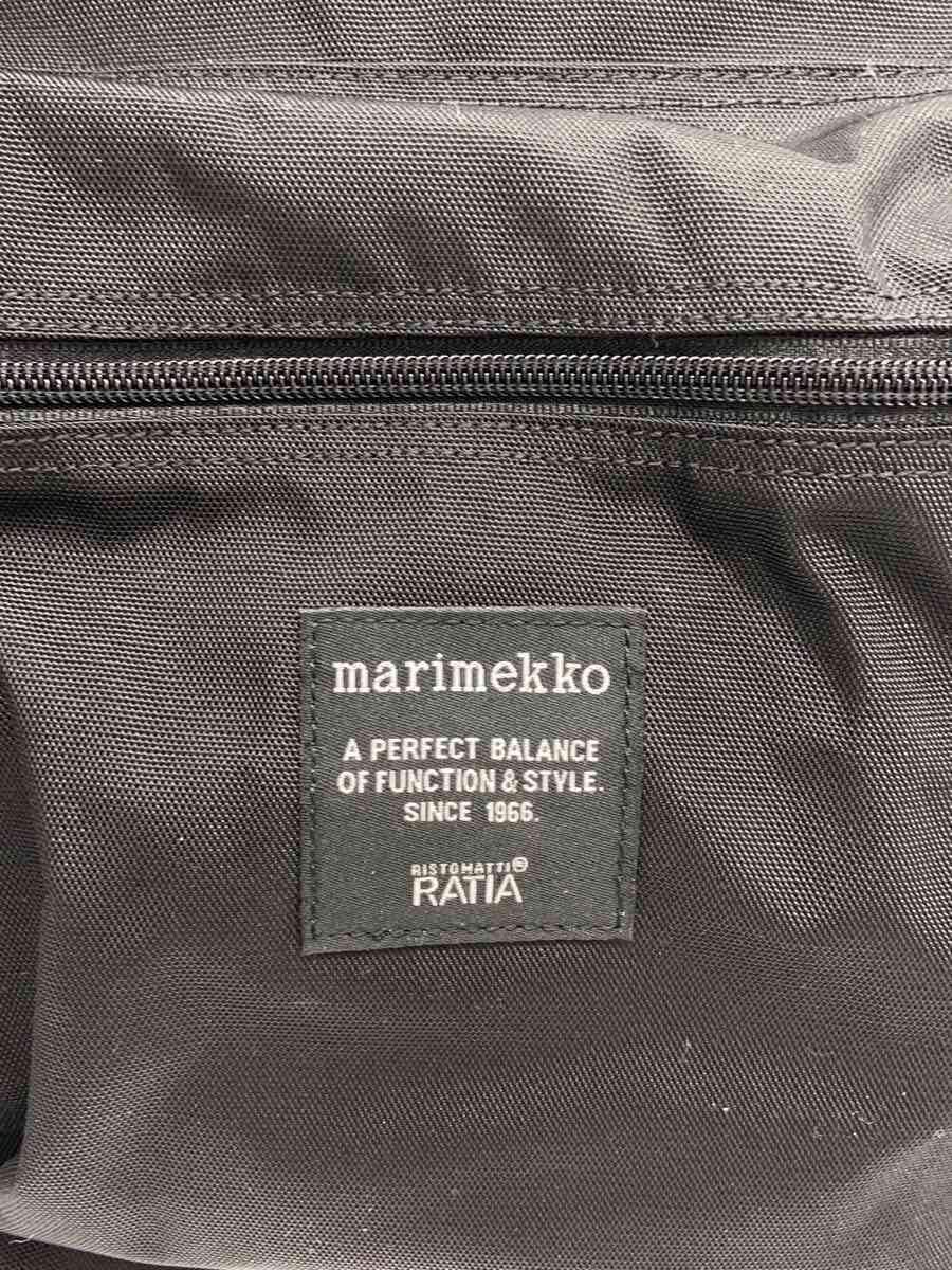 marimekko Shoulder Bag Nylon BLK 5