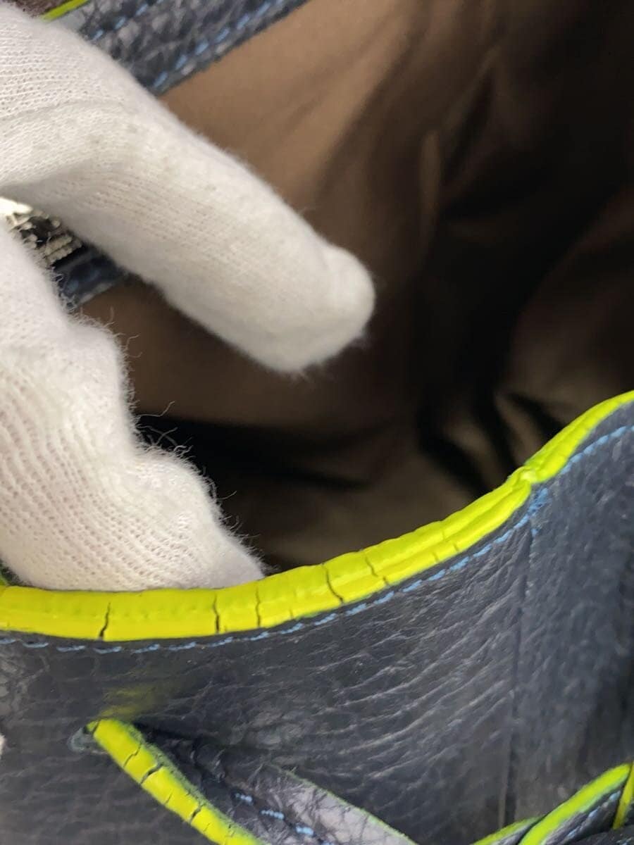 muta Backpack Leather NVY 7